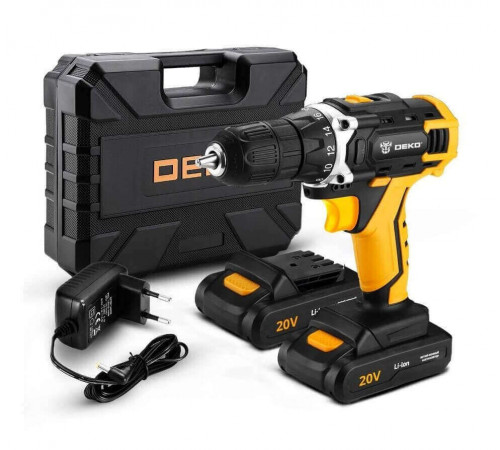 Drill driver DEKO DKCD20FU-Li